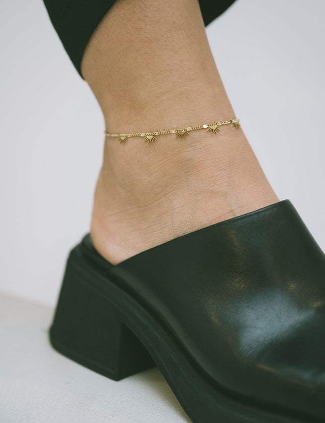 Anklet Sunny Gold - Things I Like Things I Love