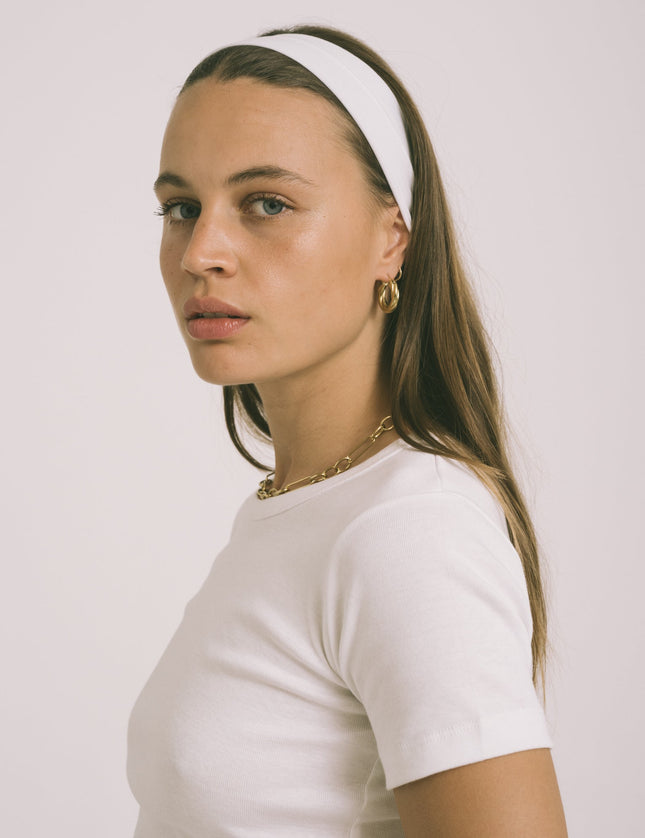 Basic Headband White - Things I Like Things I Love