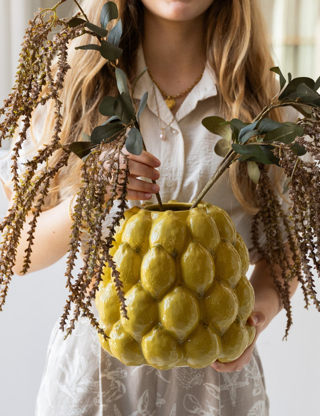 Bloomingville - Vase Lemon - Things I Like Things I Love