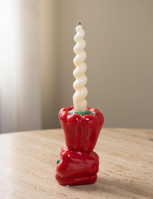 Candle Holder Bell Pepper - Things I Like Things I Love