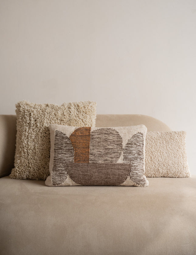 Cushion Art Brown 60x40 cm - Things I Like Things I Love