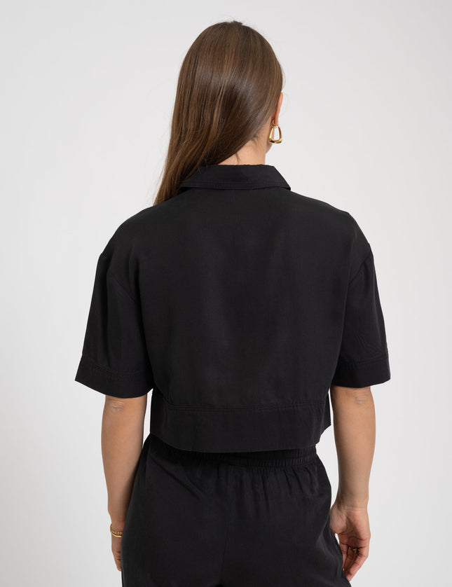 Hawa Blouse Black - Things I Like Things I Love