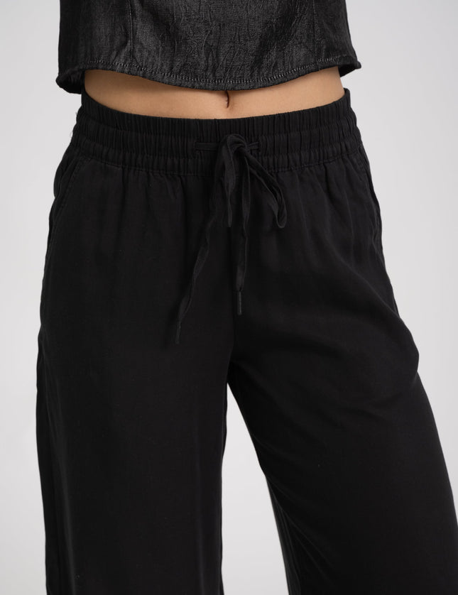 Hawa Wide Leg Pant Black - Things I Like Things I Love