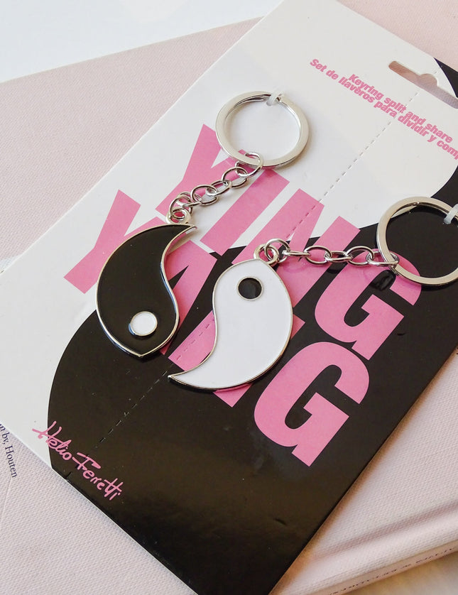 Keychain Yin Yang - Things I Like Things I Love