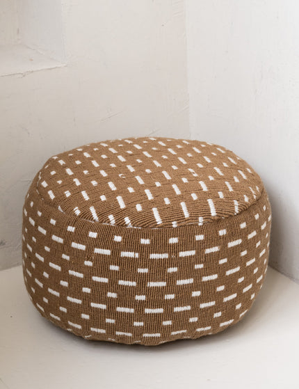 Pouf Lines Brown - Things I Like Things I Love