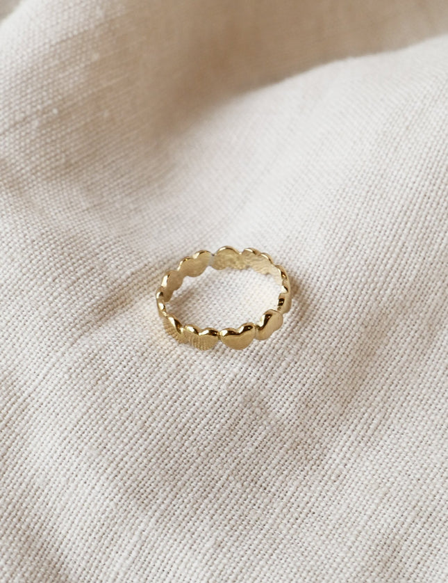 Ring Full of Love Gold - Things I Like Things I Love