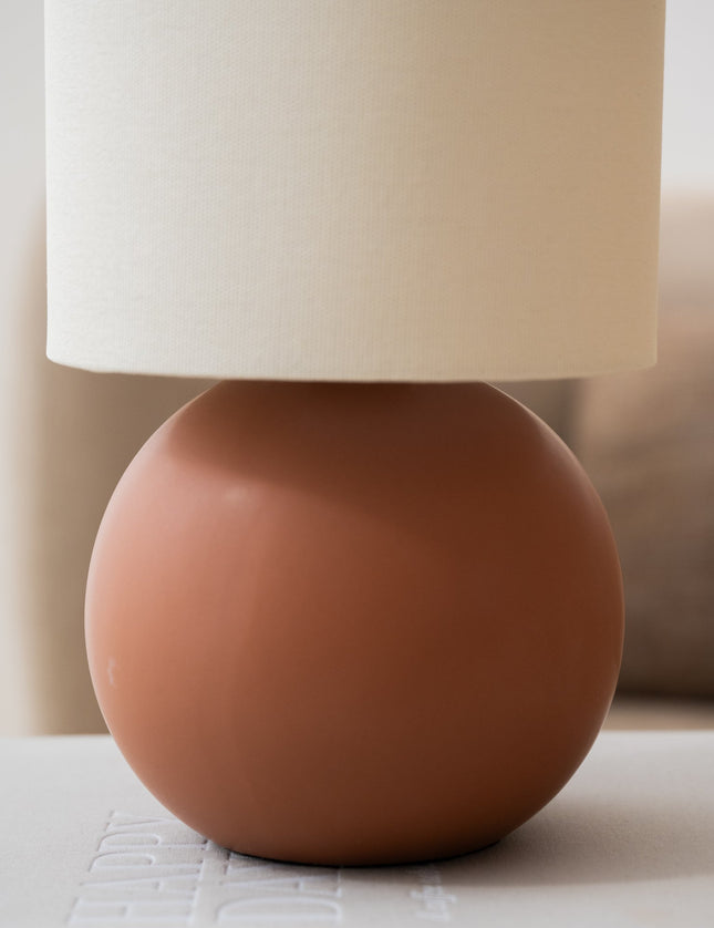 Table Lamp Alma Ball Brown - Things I Like Things I Love