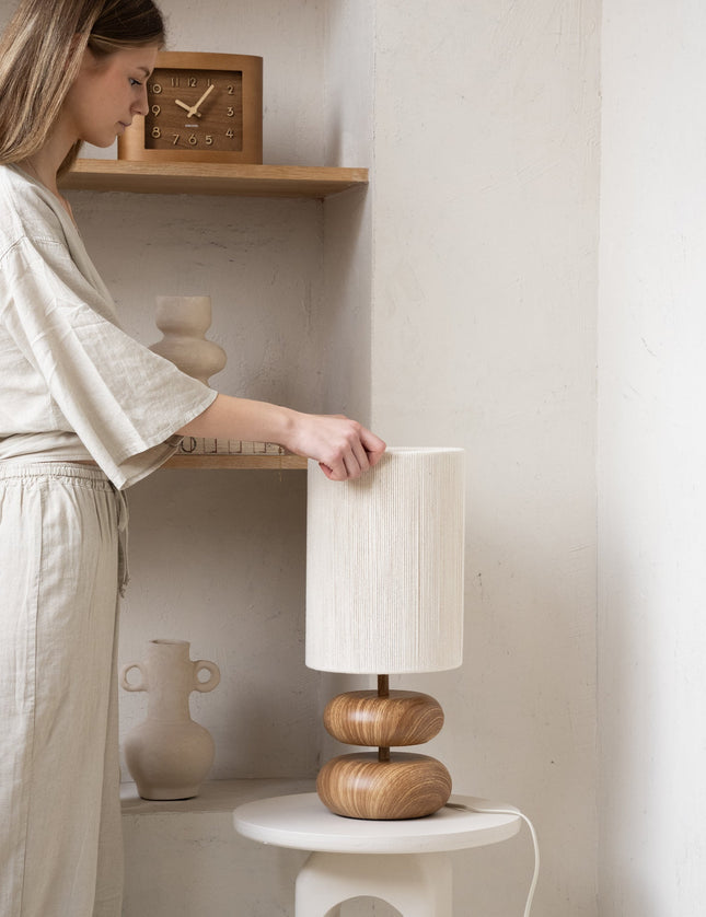 Table Lamp Danialo Wood - Things I Like Things I Love