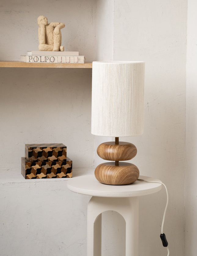 Table Lamp Danialo Wood - Things I Like Things I Love