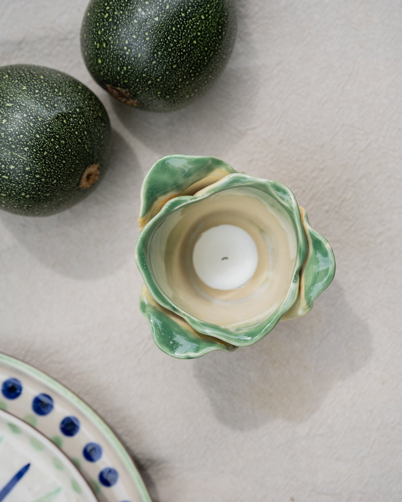 Tealight Cabbage Green - Things I Like Things I Love