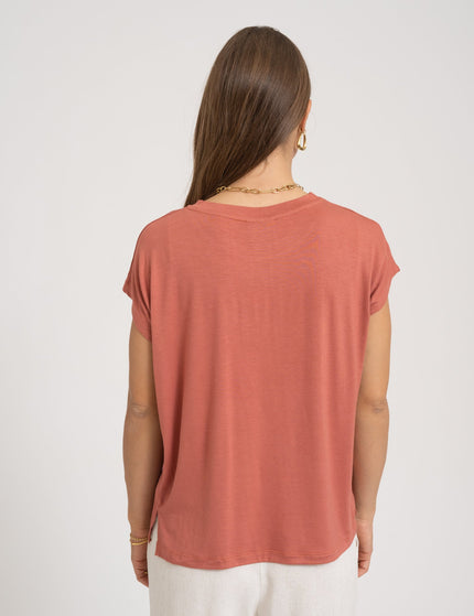 TILTIL Baillie Tee Rust One Size - Things I Like Things I Love