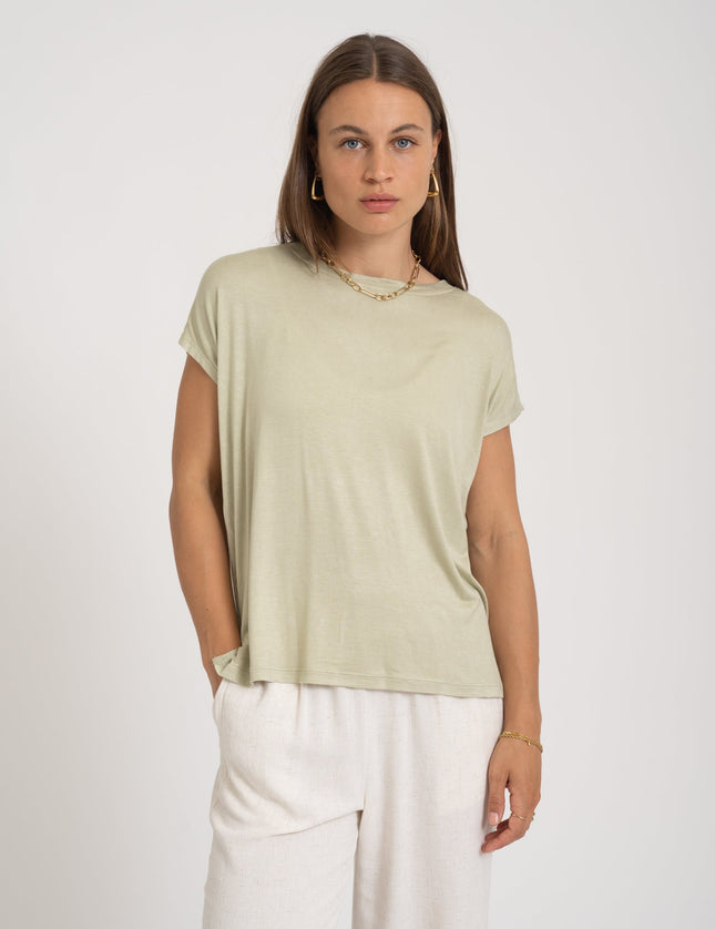 TILTIL Baillie Tee Sage Green One Size - Things I Like Things I Love