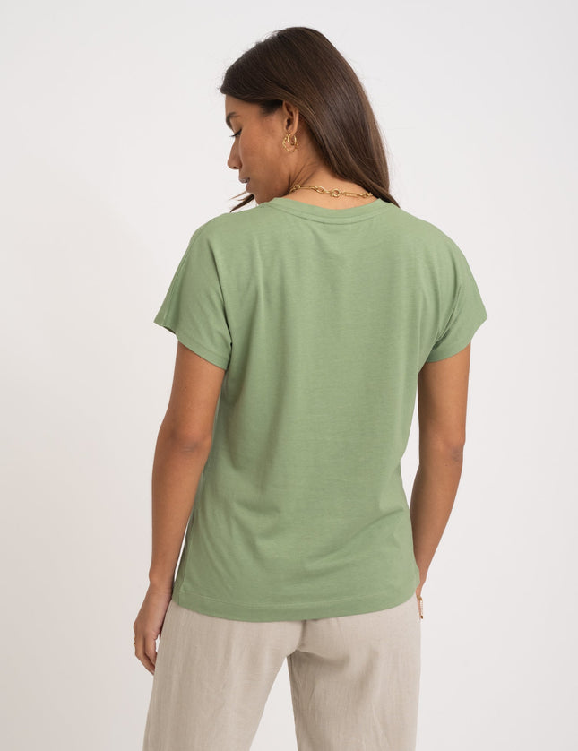 TILTIL Basic Modal Tee Salvia - Things I Like Things I Love