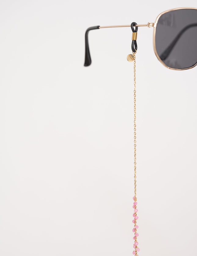 TILTIL Chain Sunglass Poppy Pink - Things I Like Things I Love