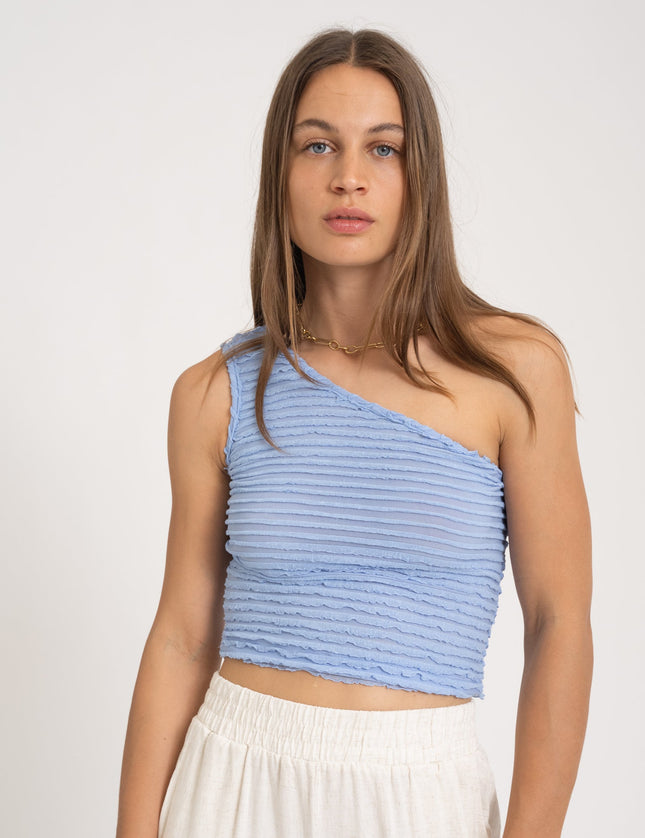 TILTIL Hailey Top Soft Blue StructureTILTIL Hailey Top Soft Blue Structure - Things I Like Things I Love