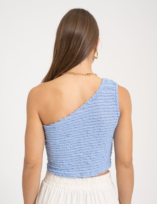 TILTIL Hailey Top Soft Blue StructureTILTIL Hailey Top Soft Blue Structure - Things I Like Things I Love