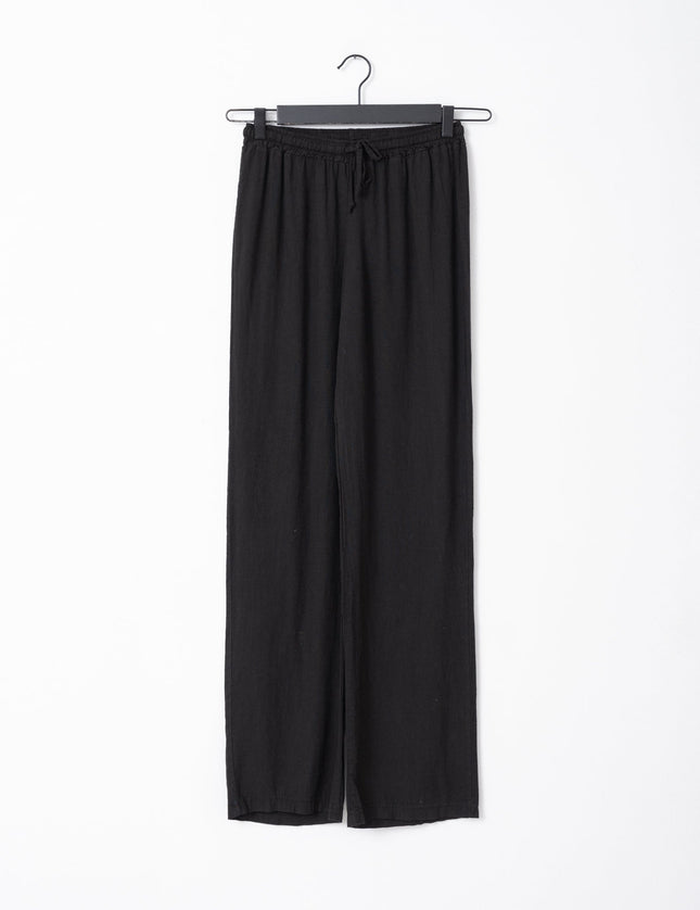 TILTIL Mailey Linen Pants Black - Things I Like Things I Love