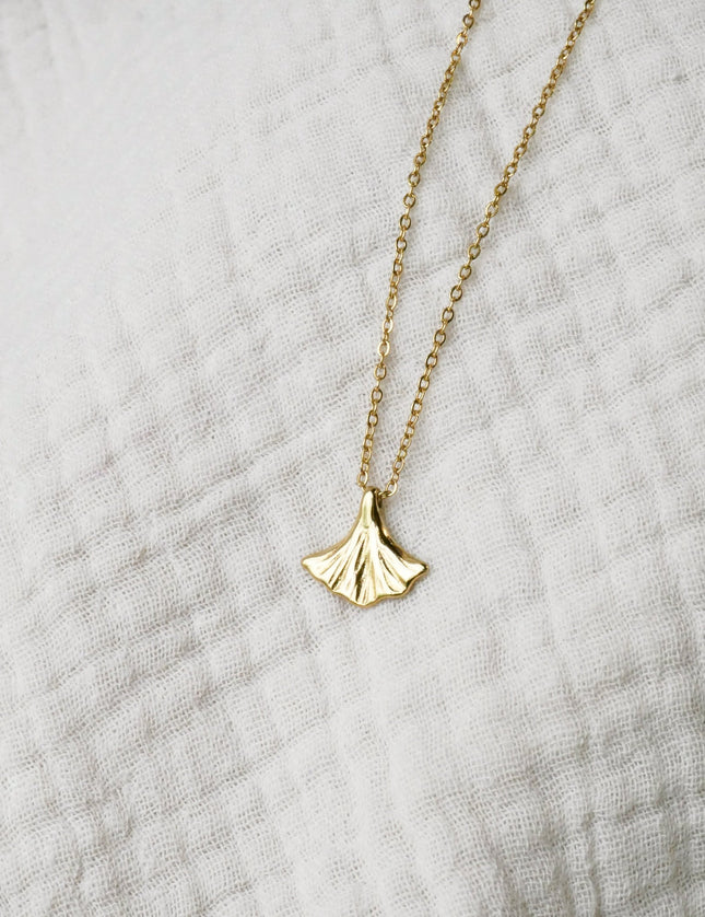 TILTIL Necklace Goldplated Ginko - Things I Like Things I Love