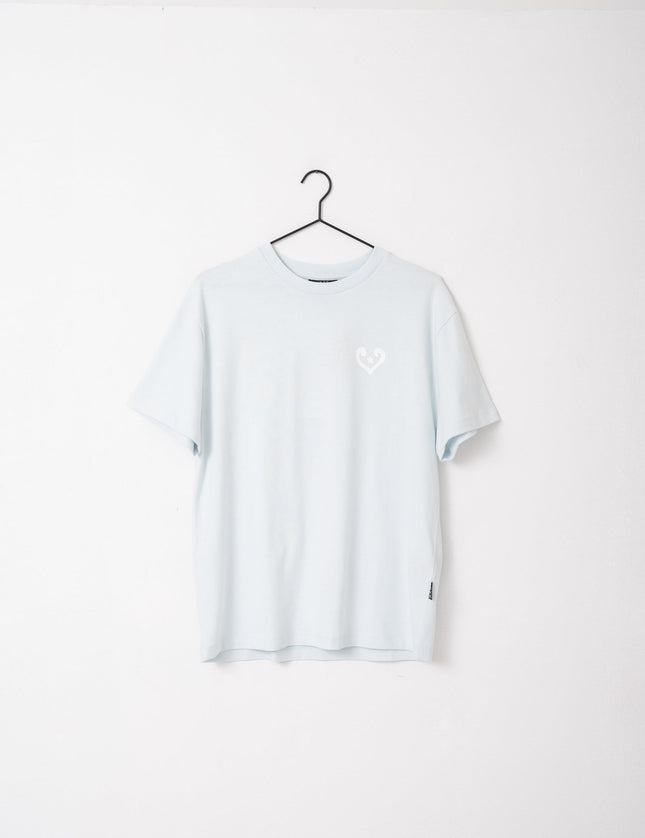 TILTIL Scorpio Tee Powder Blue White Print - Things I Like Things I Love