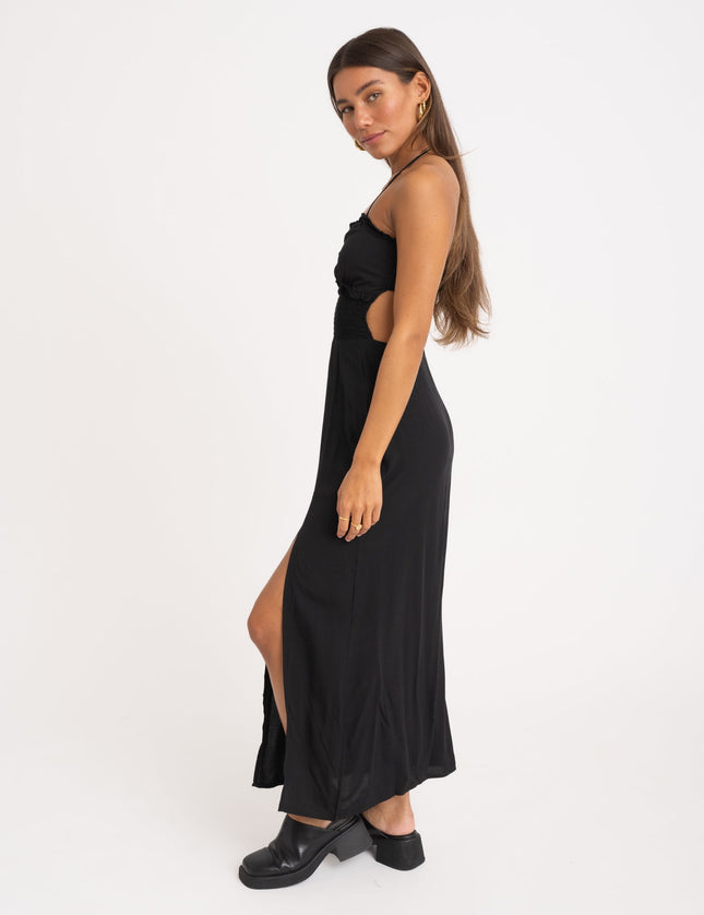 TILTIL Uma Dress Viscose Black - Things I Like Things I Love