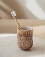 Toothbrush Holder Turtle Ceramic