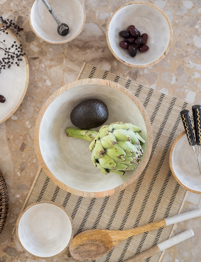 Wooden Salad Bowl Pearl - Things I Like Things I Love