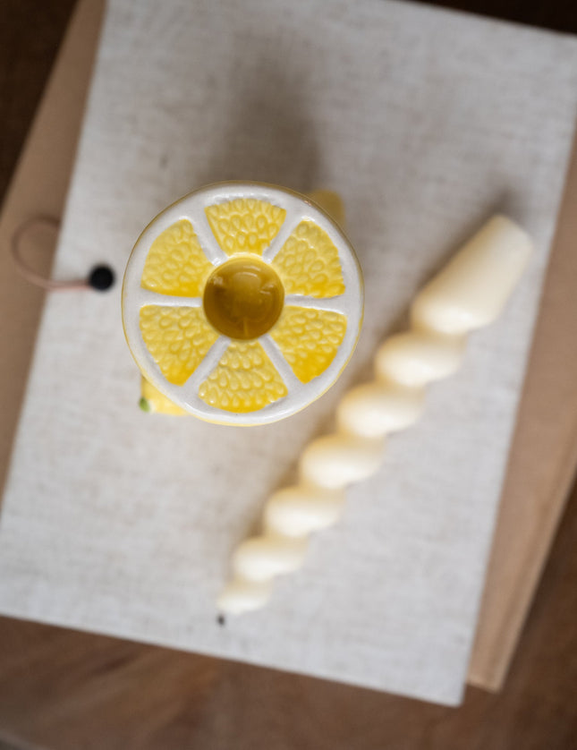 Candle Holder Lemon - Things I Like Things I Love