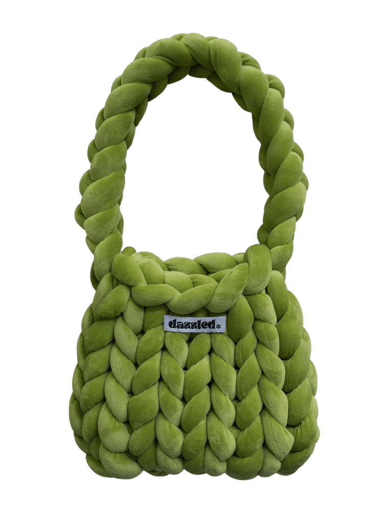 Dazzled The Mae Bag Velvet Green - Things I Like Things I Love