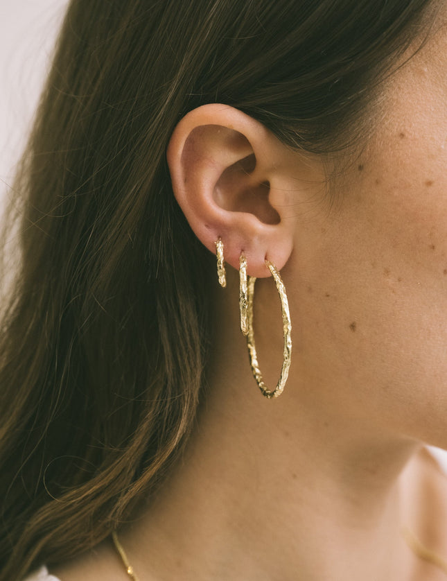 Earring Foil Tori Gold - Things I Like Things I Love