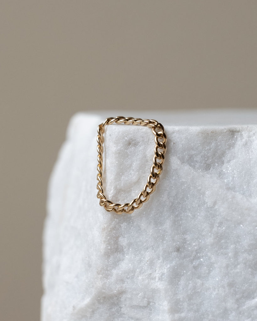Goldfilled Chain Ring - Things I Like Things I Love
