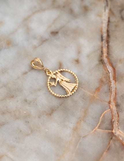 Goldfilled Necklace Charm Zodiac - Things I Like Things I Love