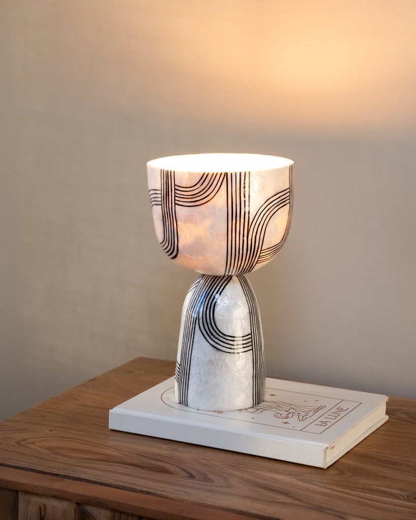 Handmade Table Lamp Sea Shell - Things I Like Things I Love