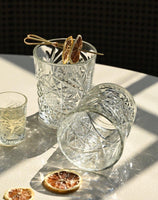 Hobstar Tumbler Glass