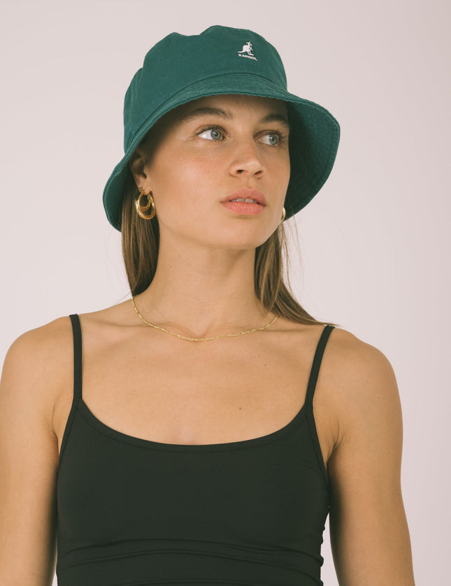 KANGOL Washed Bucket Marine Teal - Things I Like Things I Love