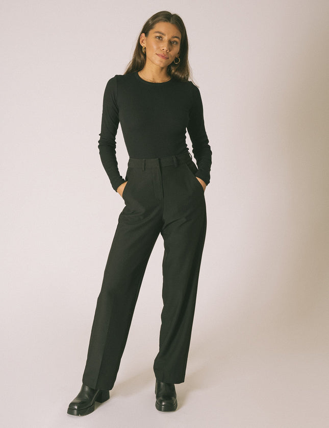 Mary Regular Pant Black - Things I Like Things I Love