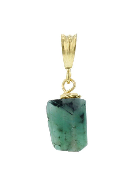 Necklace Charm May Emerald Gold Filled - Things I Like Things I Love