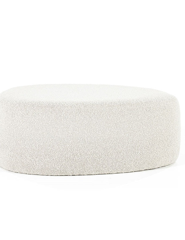 Pouf Bily Boucle Beige S/L - Things I Like Things I Love