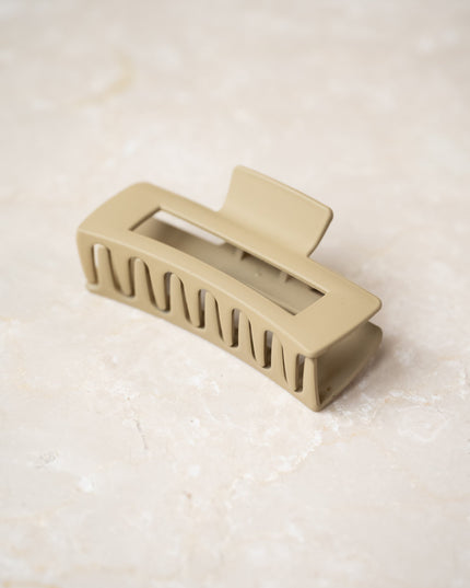 Rectangle Claw Clip Matte - Things I Like Things I Love