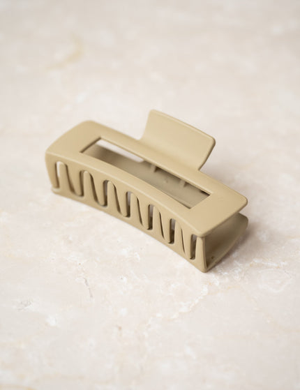 Rectangle Claw Clip Matte - Things I Like Things I Love