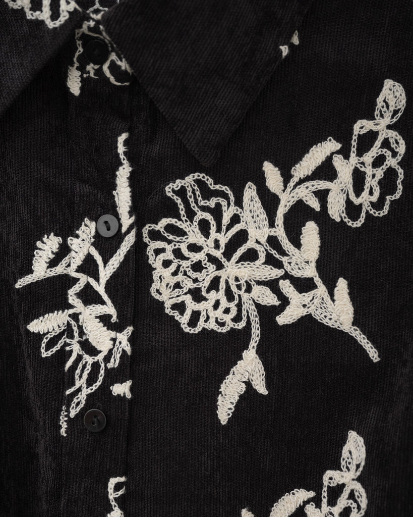 TILTIL Chapo Dress Black White Embroidery - Things I Like Things I Love