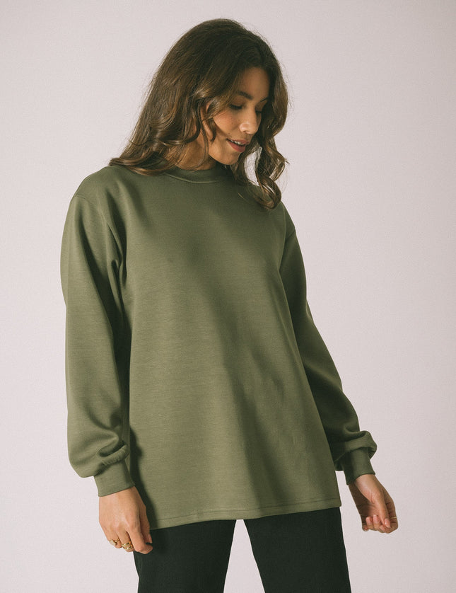 TILTIL Emma Longsleeve Faded Green - Things I Like Things I Love