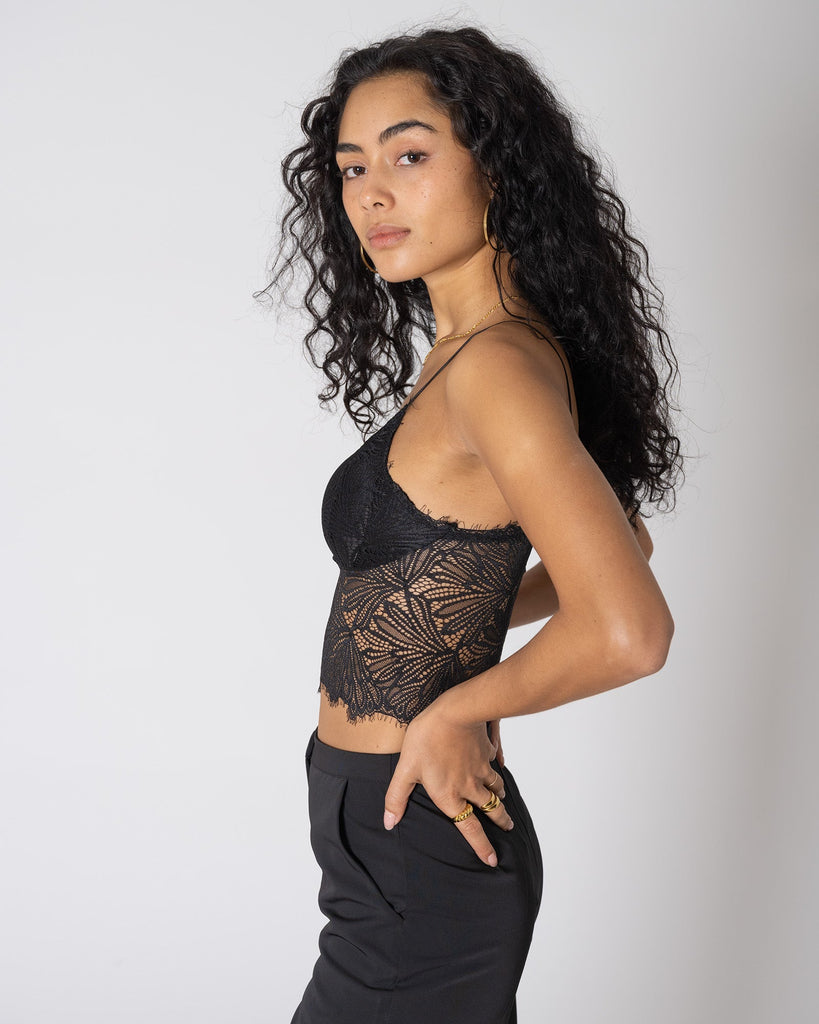 TILTIL Giselle Lace Bra Black One Size - Things I Like Things I Love
