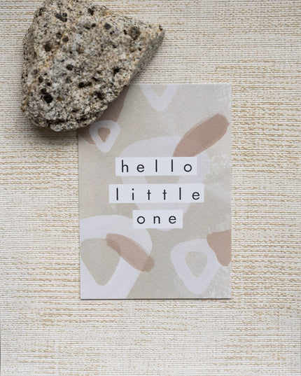 TILTIL Hello Little One Postcard + Envelope - Things I Like Things I Love