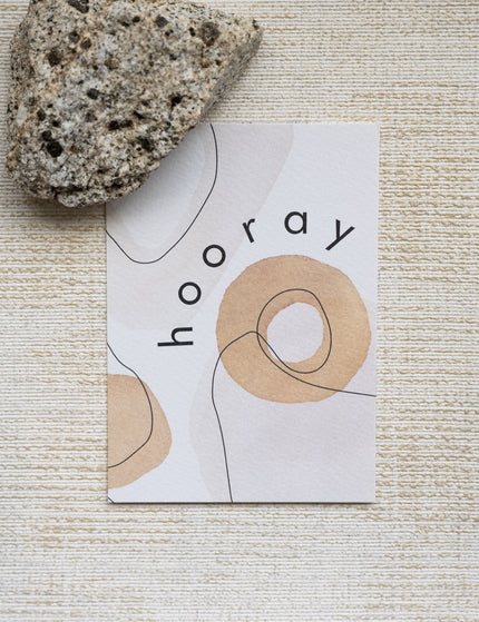 TILTIL Hooray Postcard + Envelope - Things I Like Things I Love