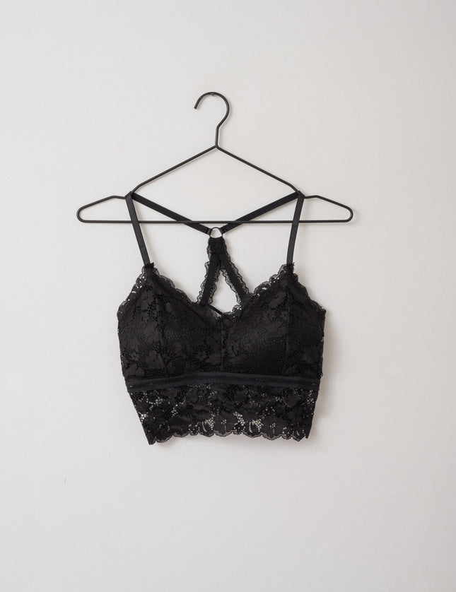 TILTIL Linda Bralette Lace Black - Things I Like Things I Love