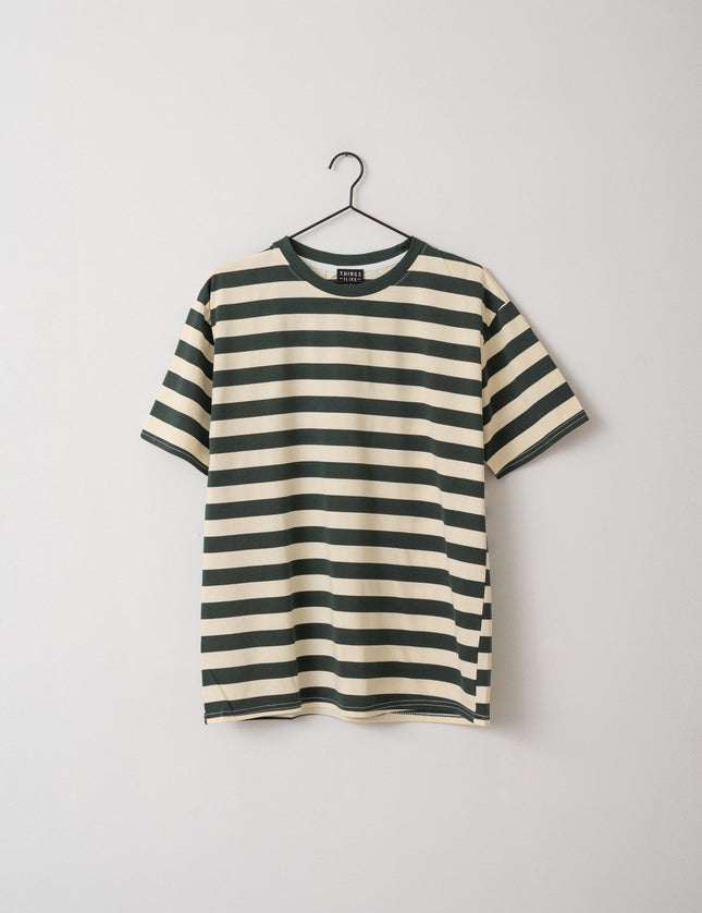 TILTIL Loua Tee Stripe Green One Size - Things I Like Things I Love