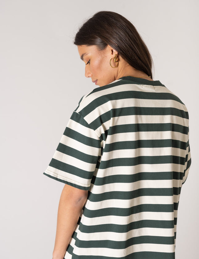 TILTIL Loua Tee Stripe Green One Size - Things I Like Things I Love