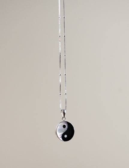 TILTIL Necklace Charm Yin Yang Silver - Things I Like Things I Love