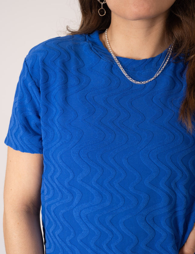 TILTIL Swi T-shirt Cobalt Swirl - Things I Like Things I Love