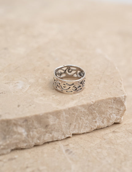 TILTIL Tribal Ring Silver - Things I Like Things I Love